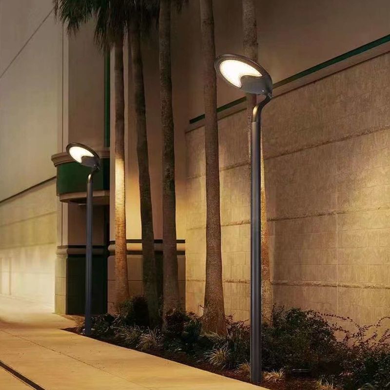 Lampu Jalan Taman Surya Tahan Air Luar Ruangan IP65 LED Dekoratif Modern