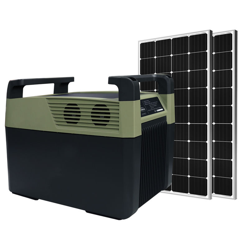 Power 3200W Portable Solar Energy Systems Generator Kit Untuk Rumah Dengan Baterai Lithium