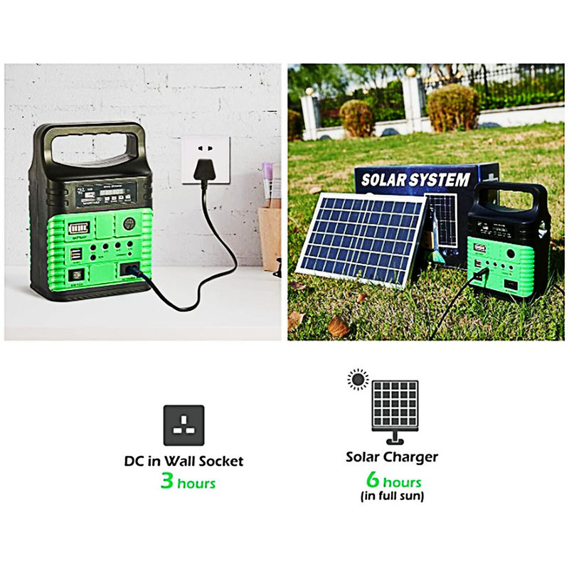 Small LE Power Solar Lighting System Kit Mini Indoor Camping Portable Untuk Daerah Pedesaan