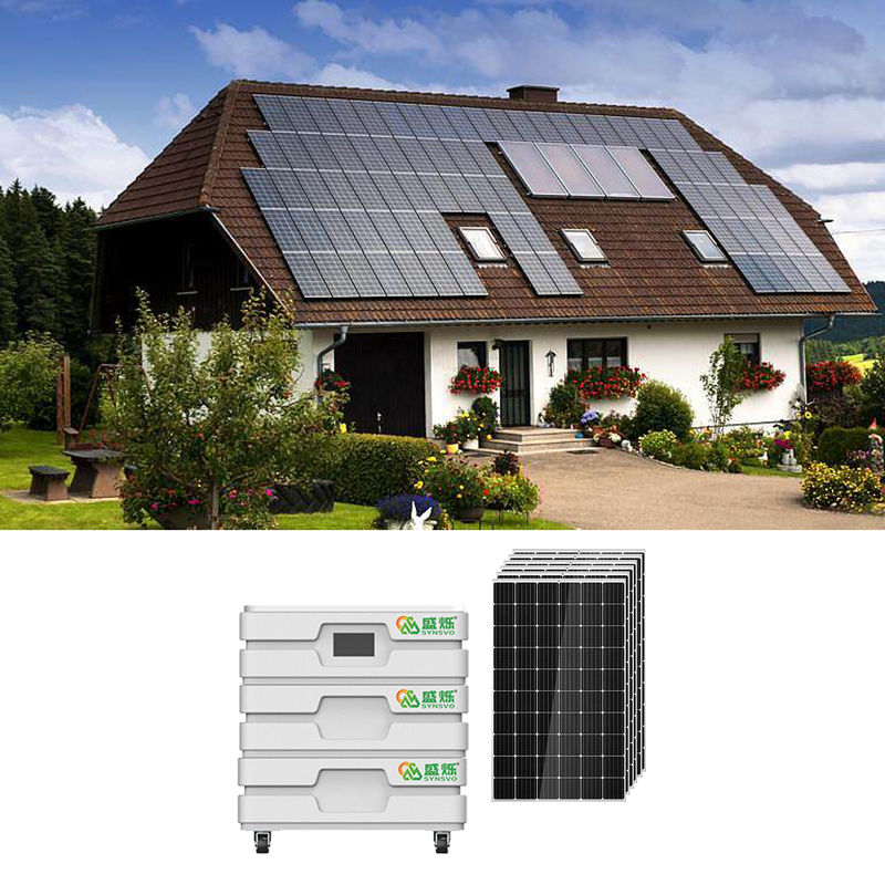Kit Panel Surya Portabel 1000W 500W Pengisi Daya Baterai Stasiun Pembangkit Untuk Rumah