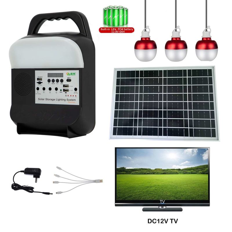 ABS Portable Led Solar Emergency Camping Lights Outdoor SRE-815-A 16W