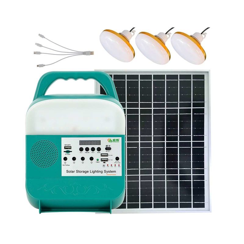 Generator Energi Surya Darurat SRE-815B Pembangkit Listrik Portabel Pengisian Baterai Berkemah