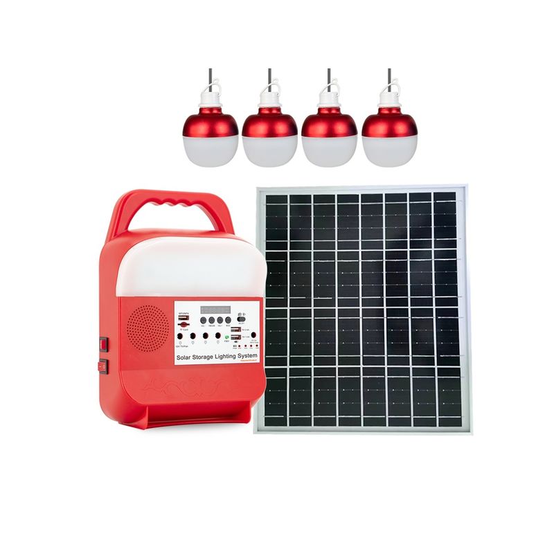 Pengisian Otomatis Hemat Energi Lampu Keselamatan Dekorasi Taman IP65 Daya Tinggi 12V