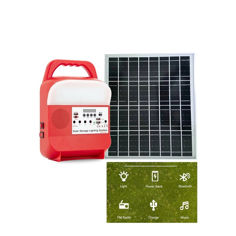 16V 16W ​​Rechargeable Solar Lamp Bulb Lights Emergency 4 Sampai 30 Jam Led Camping Lantern