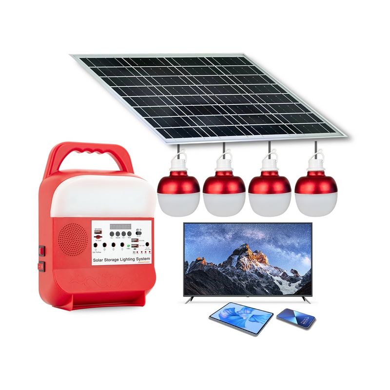 16V 16W ​​Rechargeable Solar Lamp Bulb Lights Emergency 4 Sampai 30 Jam Led Camping Lantern