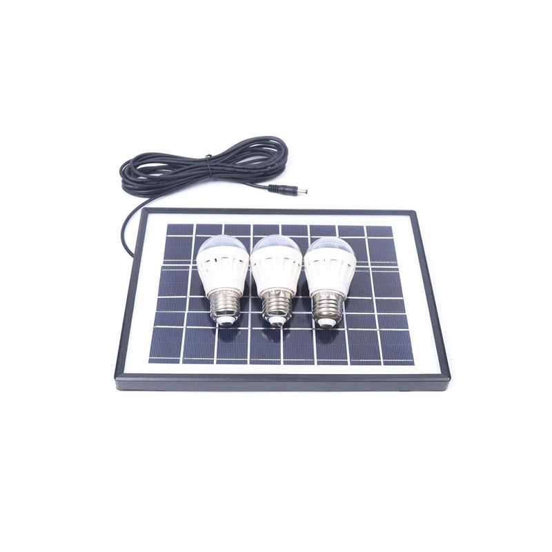 Sistem Pencahayaan Surya Lampu LED 12V 8 