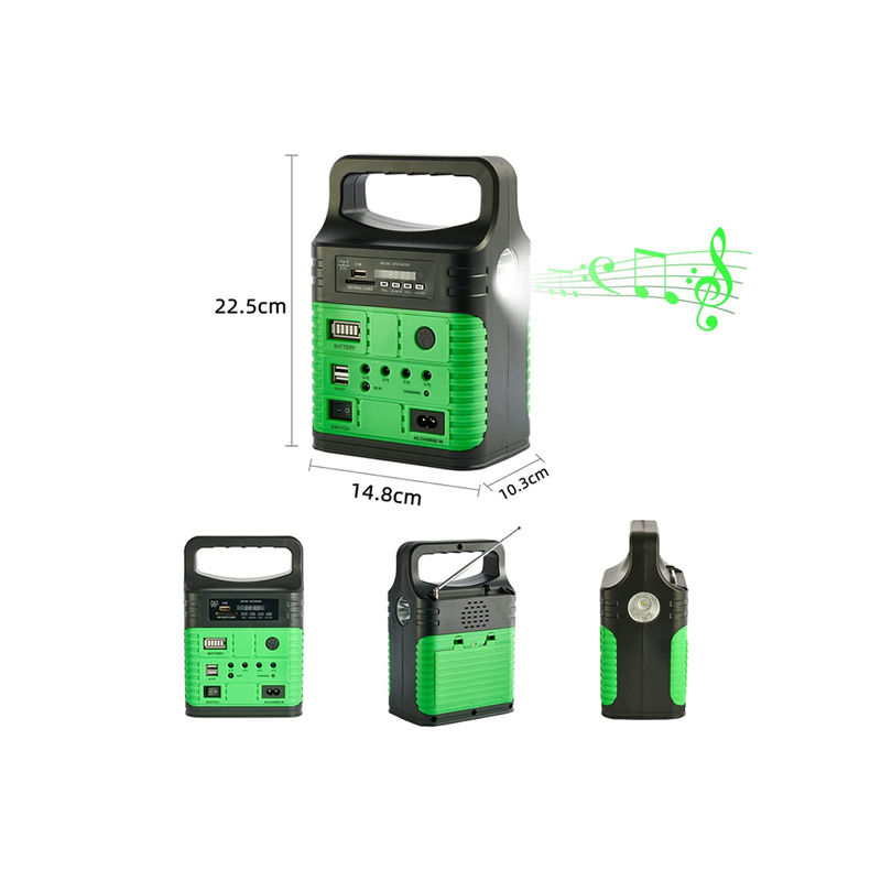 Portable Power Sistem Penyimpanan Energi Disesuaikan Untuk Memancing Berkemah Daya Cadangan Kapasitas Tinggi 3790