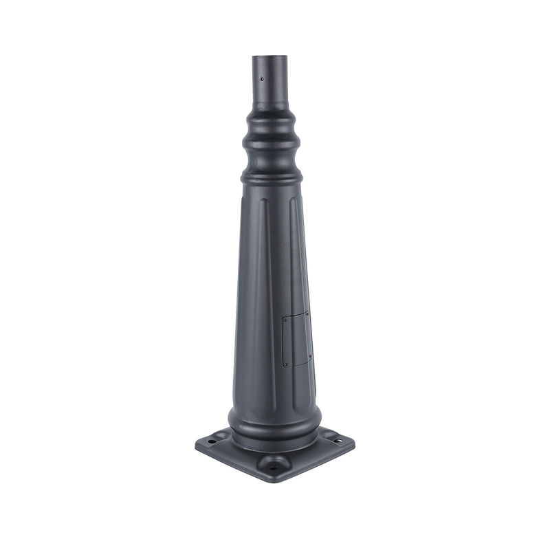 Tiang Lampu Jalan Tenaga Surya 12M Kustom Luar Ruangan Galvanis Smart Led Smart Pole 15m