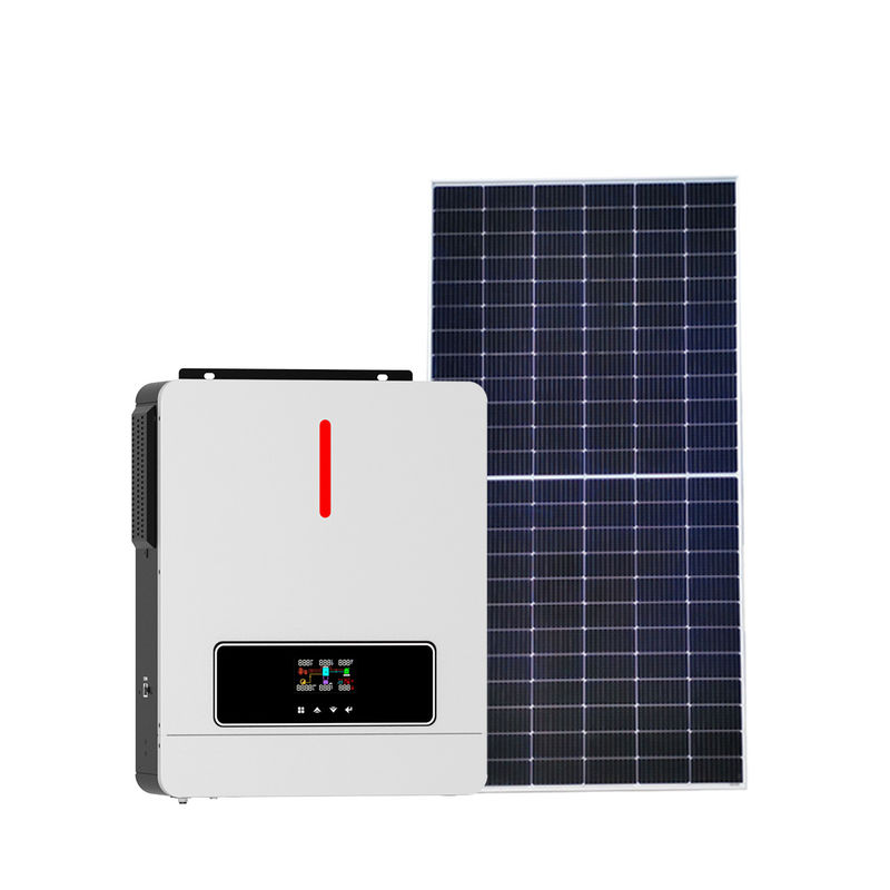 Custom 6.2kw Solar Power System Portable Generator 6200W Dengan Panel Set 450VBC