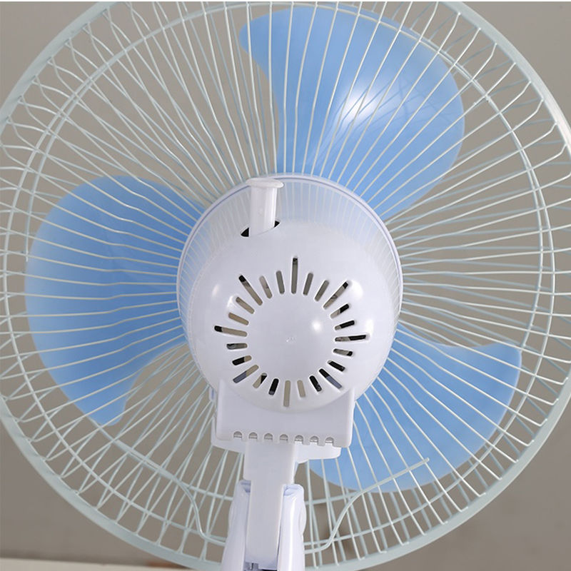 15W Solar Powered Outdoor Fan 3 Penyesuaian Gigi Untuk Kipas Pedestal Rumah