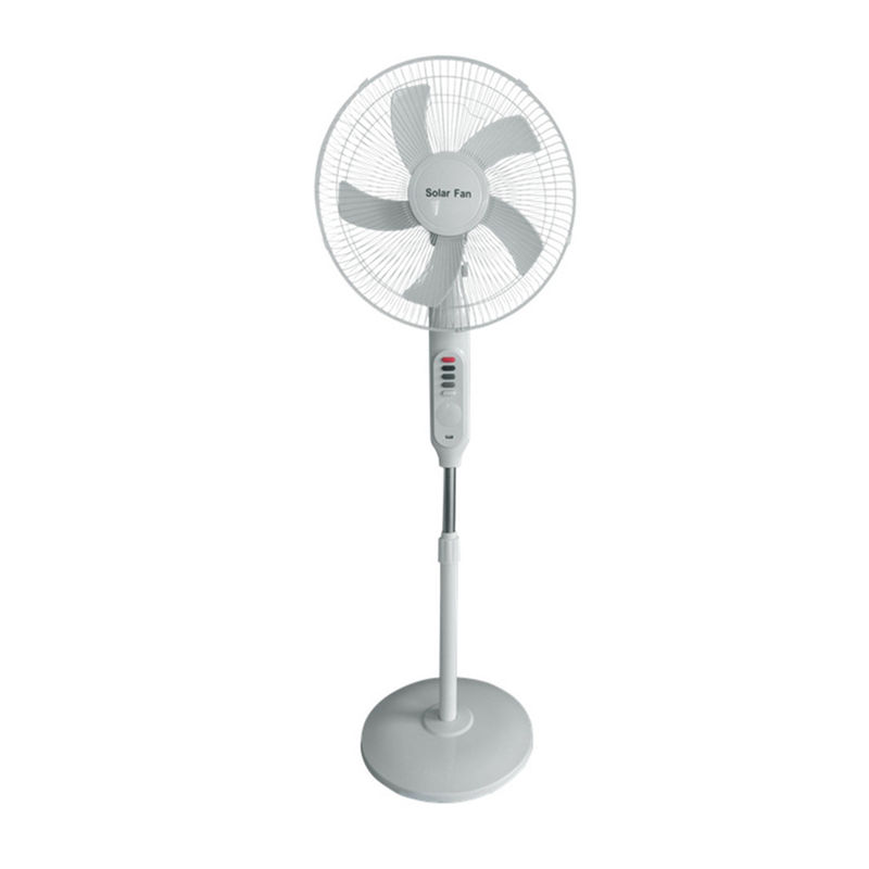 Multifungsi 25W Solar Powered Outdoor Fan 18650 Baterai Lithium 3 Roda Angin Dengan Bohlam