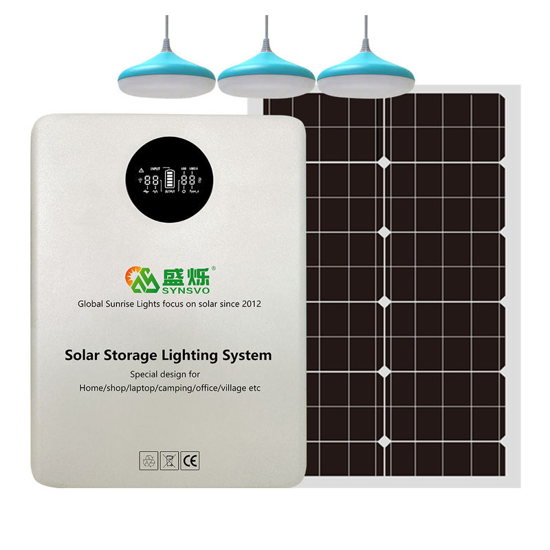 Sistem Penyimpanan Energi PV Surya Terpasang di Dinding 5V 9V 12V Output 3.2 ~ 3.6A Perlindungan 50Hz Hertz