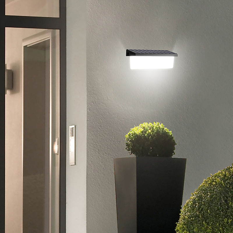 25.9*7.5*9.2cm Lampu Dinding Surya Luar Ruang B716 Model Lampu Dinding Untuk Rumah Luar Ruang Surya