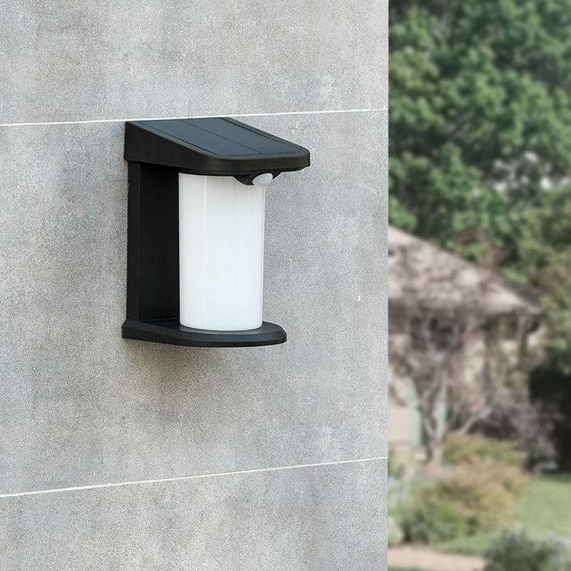 12.5*10.4*18cm Lampu Dinding Surya B719 Nomor Model Lampu Dinding Led Lampu Taman Surya Luar Ruang