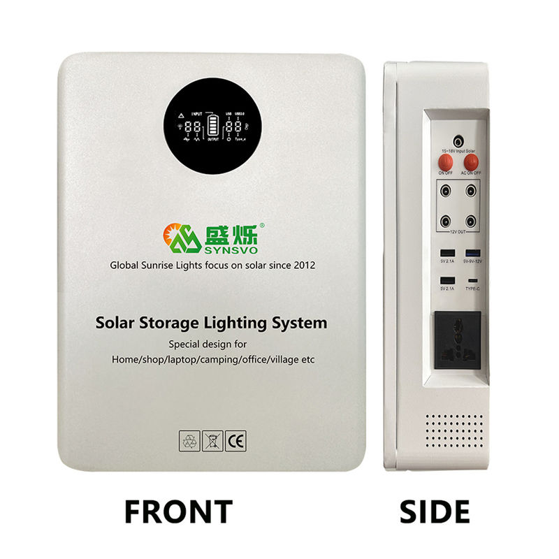 Lampu LED bertenaga surya Gelombang korektif AC Output Grid Tie Inverter surya hibrida SRE-918