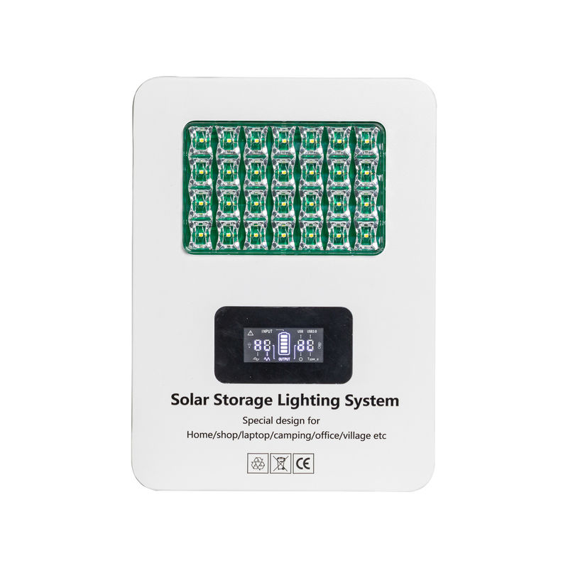16V 12.5AH Portable Solar Generator Sistem Pencahayaan Penyimpanan Surya 22*30cm 180W/300W