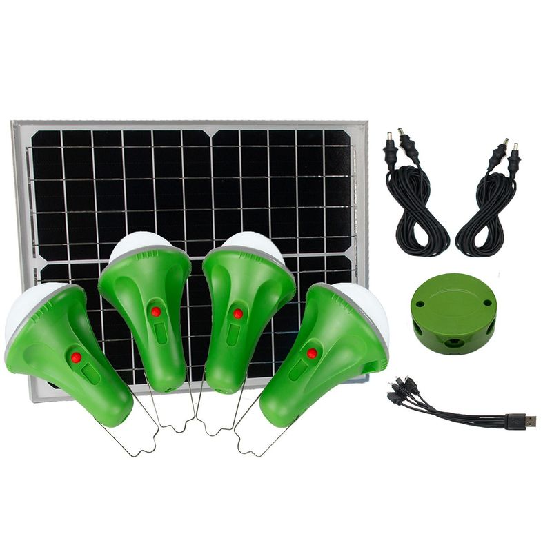 SRE-99G-4 Lampu Lampu Surya Untuk Lampu Surya Indoor Rumah Ho 8-10 Jam Waktu Kerja