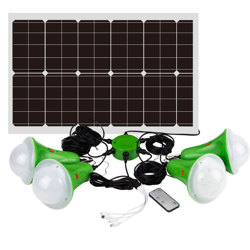 5V-6V Portable Solar Camping Light 6500-7000K Suhu Warna