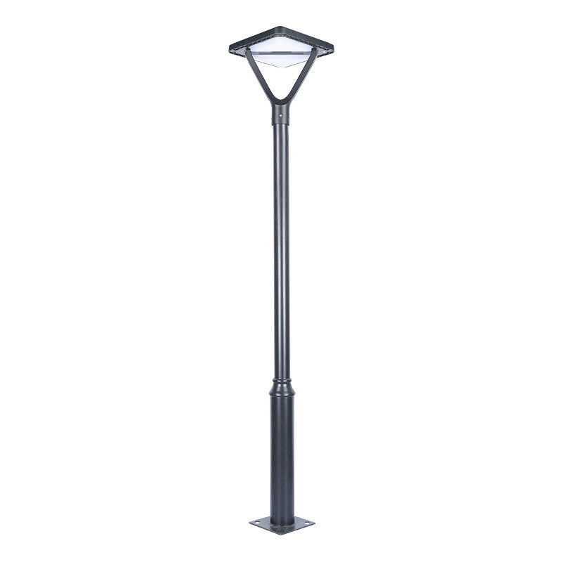 Waterproof IP65 12V Solar Lawn Aluminium Light Garden Lamp Untuk Pencahayaan Dekorasi
