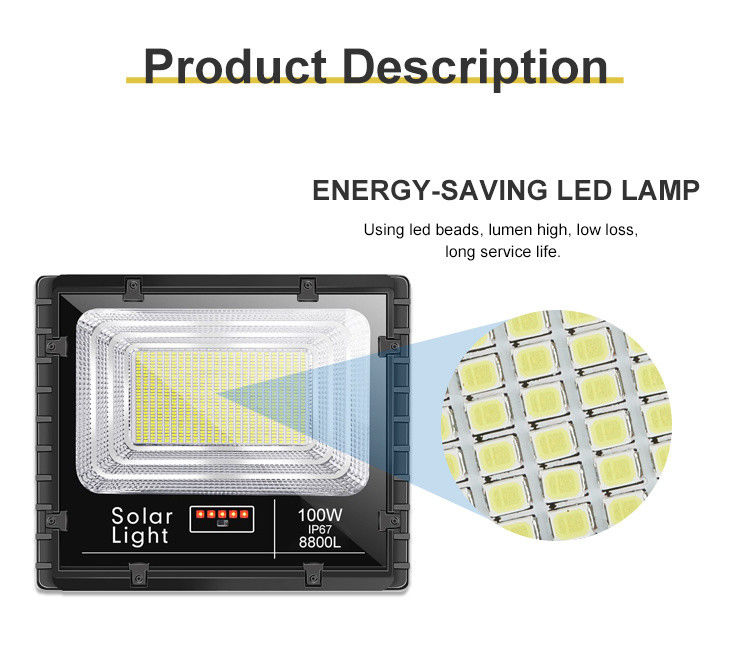 Reflektor Lampu Sorot LED Luar Tahan Air 300W 500W 1000W SMD LED Flood Lights