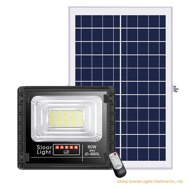 LED Garden Outdoor Solar Flood Light Sensor Gerak Didukung Dengan Kontrol Lampu Cerdas