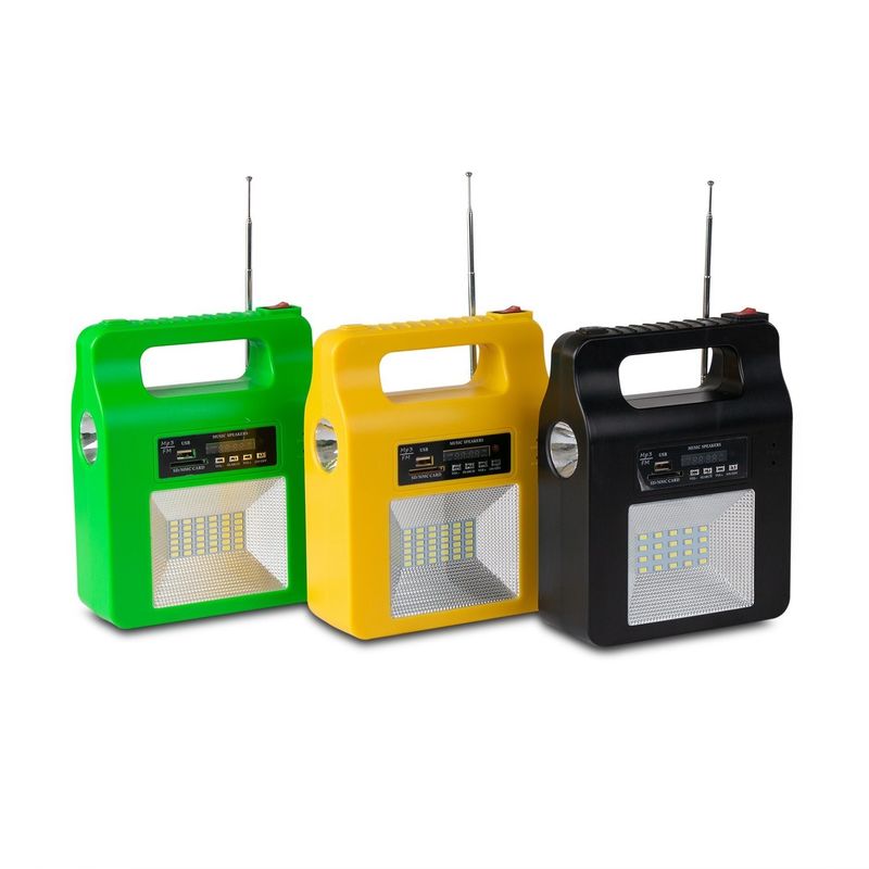 Pemadaman Listrik Lampu Darurat Tenaga Surya 5 Watt Dengan Pengisi Daya Ponsel