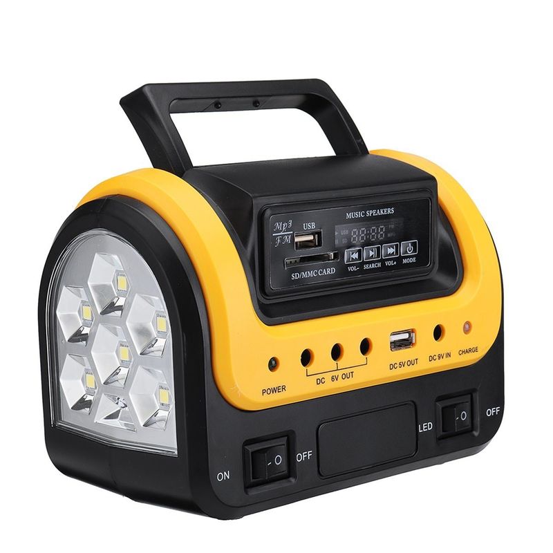 Solusi Daya Asli Pembangkit Listrik Rumah Tenaga Surya, Sistem Rumah Tenaga Surya Mini Baru dengan Lampu Tenaga Surya Murah
