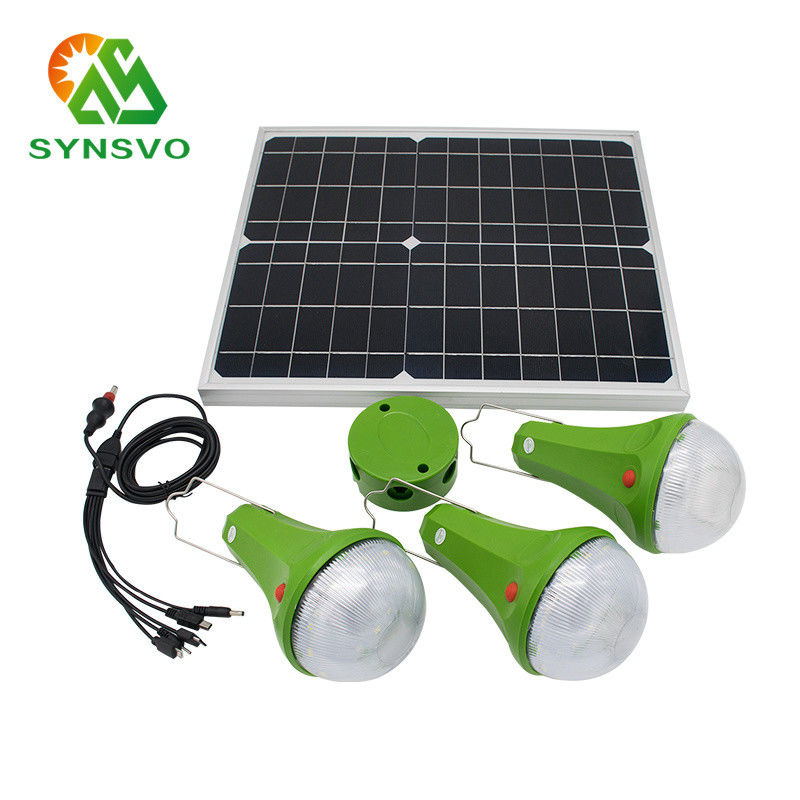 TUV BV 9W Solar Panel Off Grid System Solar Kit Untuk Lampu Luar Ruangan