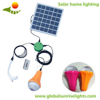 Global Sunrise 6W 6V Solar Panel Led Light Kit 11Hrs Hingga 30Hrs Waktu Kerja