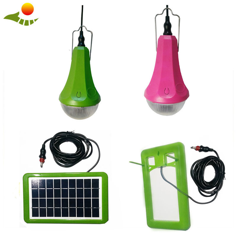 Sistem Tenaga Surya Panel Surya Sistem Pencahayaan Rumah Mini dengan Pengisi Daya Seluler SRE-88G-3