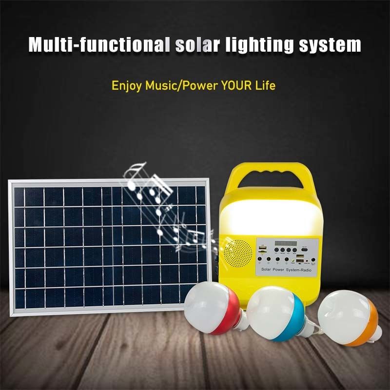 6-8 Jam Pengisian Tenaga Surya Camping Light Bulb IP65 Untuk Penggunaan Di Rumah
