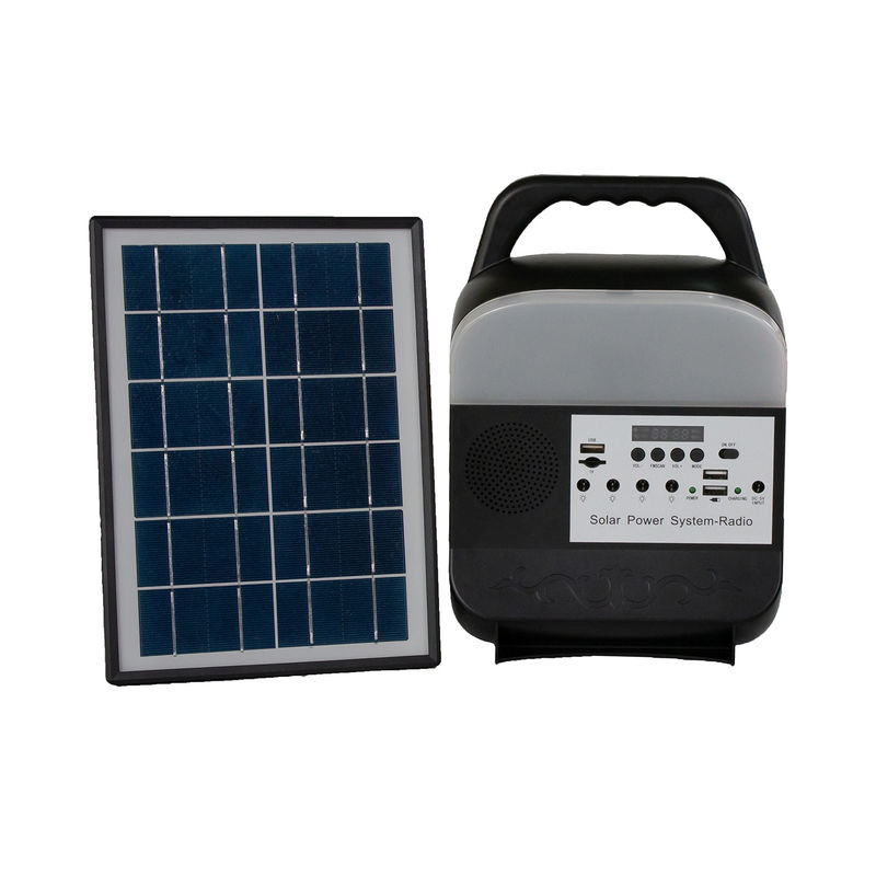 Portable 6 Volt Solar Home Lighting System Lampu Baca Berwarna-warni Dengan Panel Surya