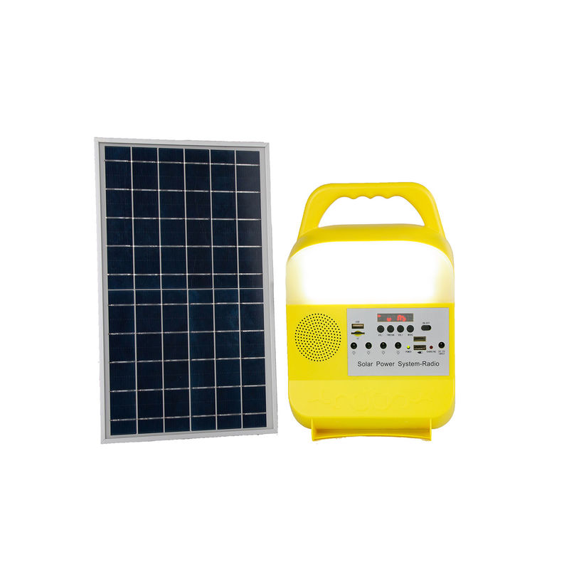 Lampu Taman Surya 8-10Hrs Dengan Radio Bluetooth, Lampu Led Surya Putih Murni Untuk Rumah