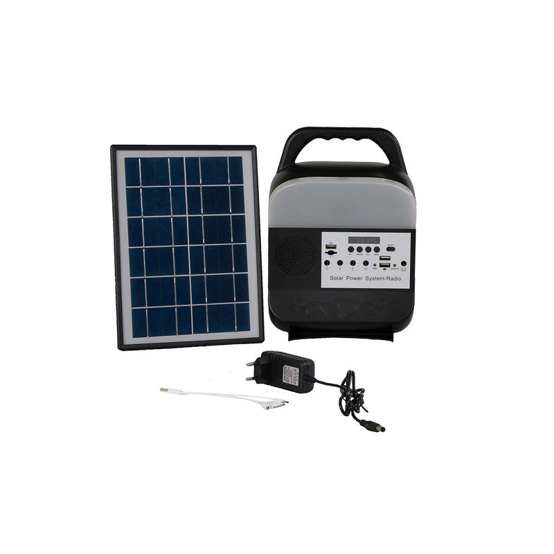 Portable 6 Volt Solar Home Lighting System Lampu Baca Berwarna-warni Dengan Panel Surya