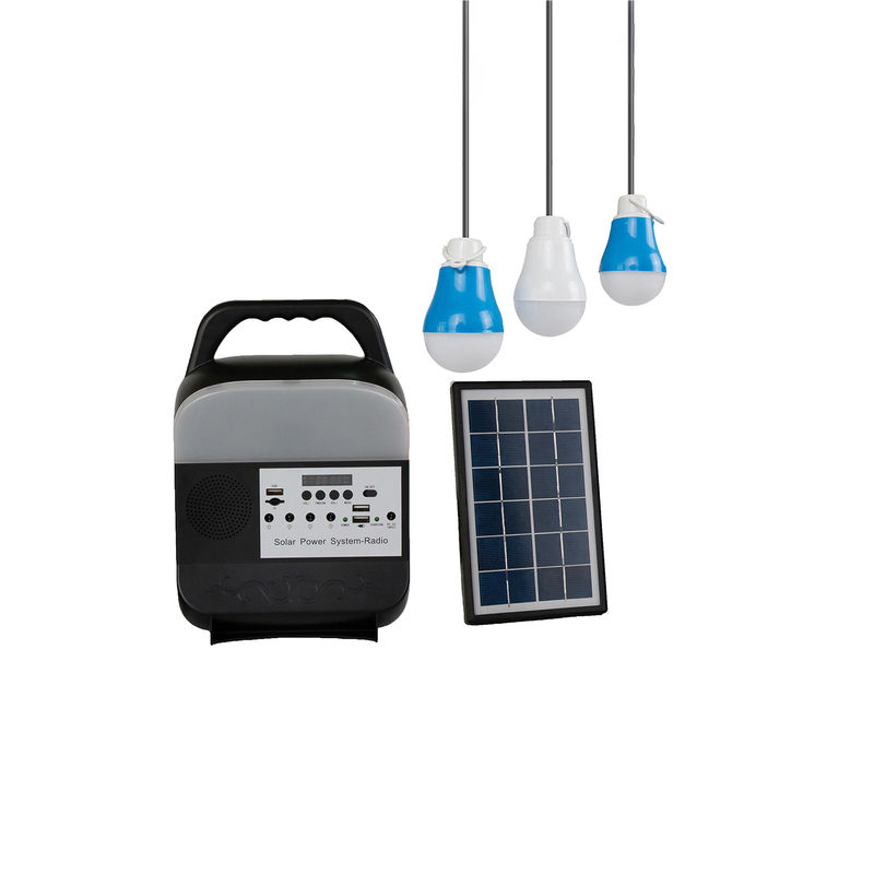15 Jam Lampu LED Tenaga Surya Lampu Surya Portabel 5W Untuk Rumah