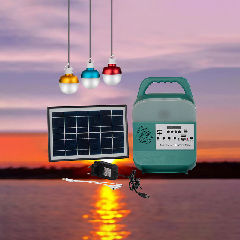 Waterproof Luminous RED Led Light Solar Emergency Charging Lamp Solar Light Dengan USB Charger