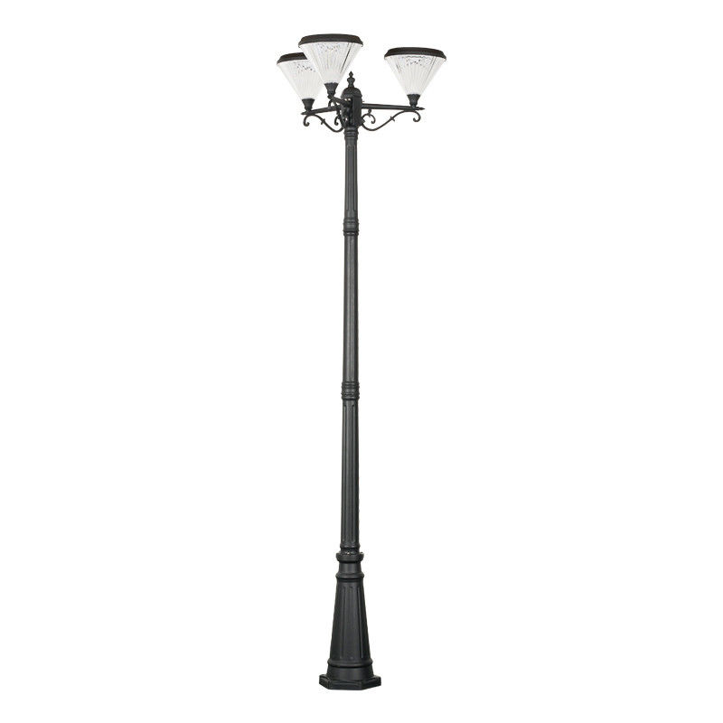 Lampu Led Surya Luar Ruangan Lampu Jalan Raya IP65 Mudah Untuk Memasang Lampu Dinding Surya 100/150/200 / 300W Lampu Jalan