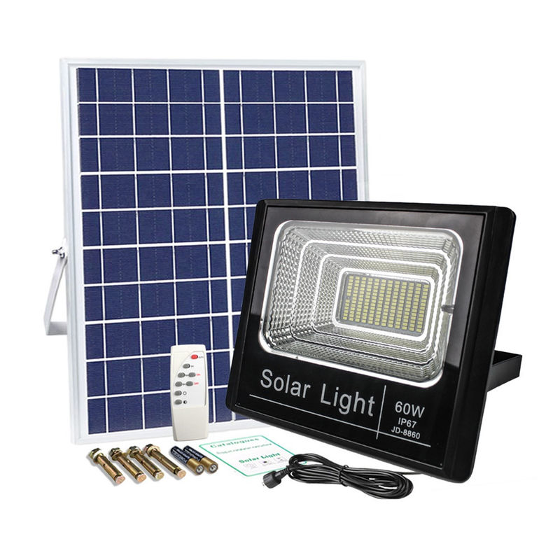 Anti Korosi 45W 100LM / W Solar Flood Lights Untuk Halaman Belakang