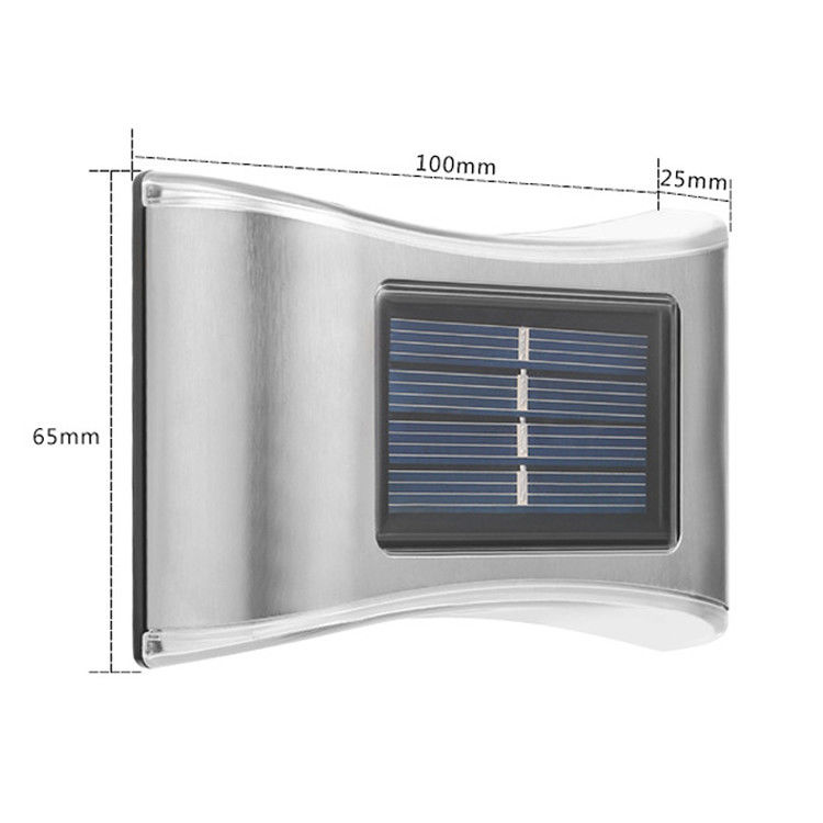 Global Sunrise 5V 1W Lampu Dinding Taman Surya Untuk Dekoratif Luar Ruangan