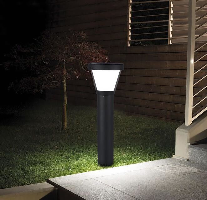Putih Terang 12Hrs 100LM Lampu Jalan Surya Lampu Taman Surya Dekoratif Luar Ruangan