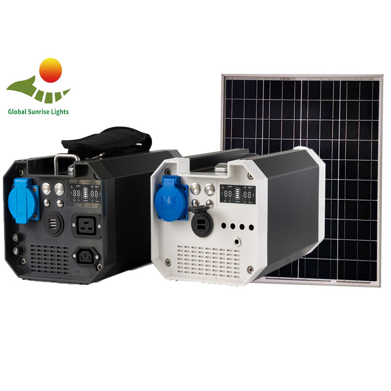 99,9% MPPT 500W Pembangkit Listrik Tenaga Surya Portabel Kecil Dengan Panel Surya