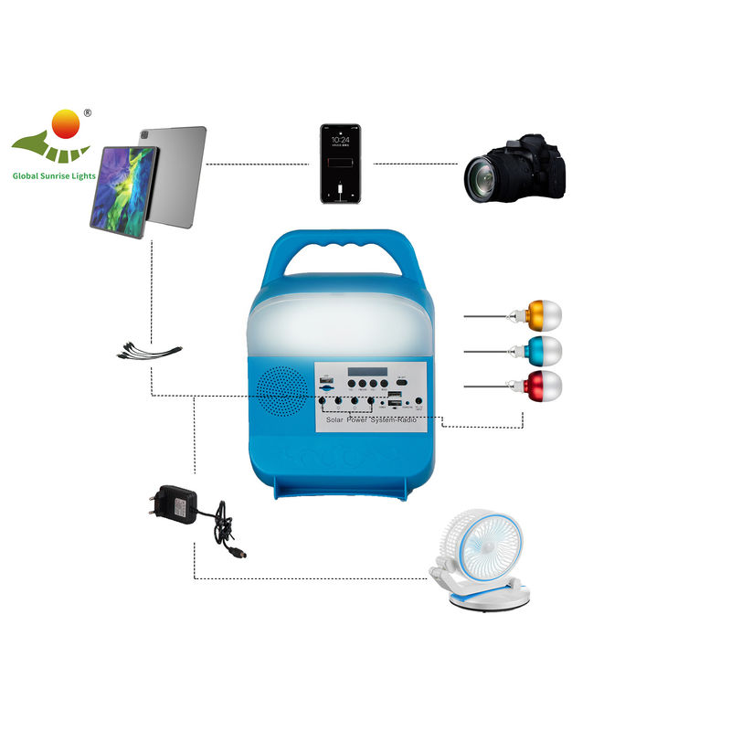 China Solar Home Kit Light Pembuatan Profesional Desain Baru Solar Light System Solar Portable Power Station