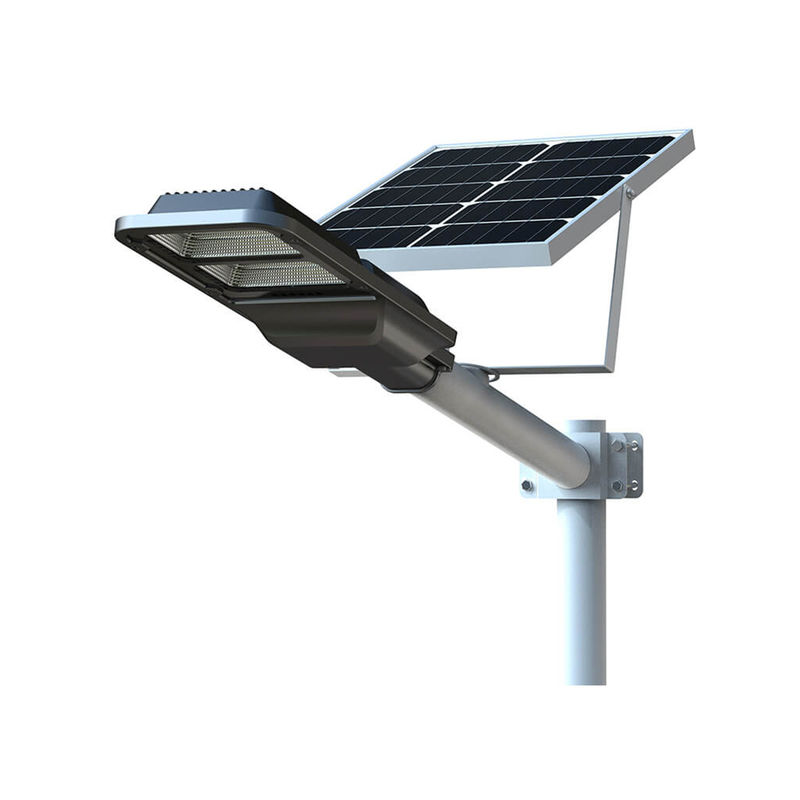 Lampu Jalan Tenaga Surya Luar Ruangan 100W Tipe C Lampu LED Bertenaga Tahan Air
