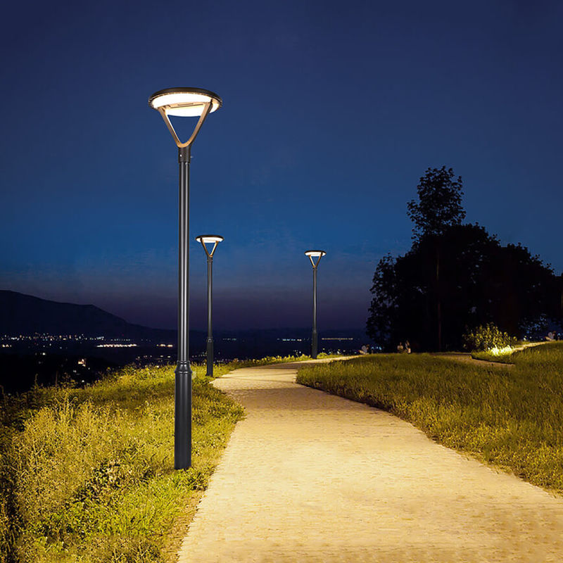 Jual Panas Dekoratif Gerbang Pilar Light Power Item Lighting Outdoor LED Solar Garden Light