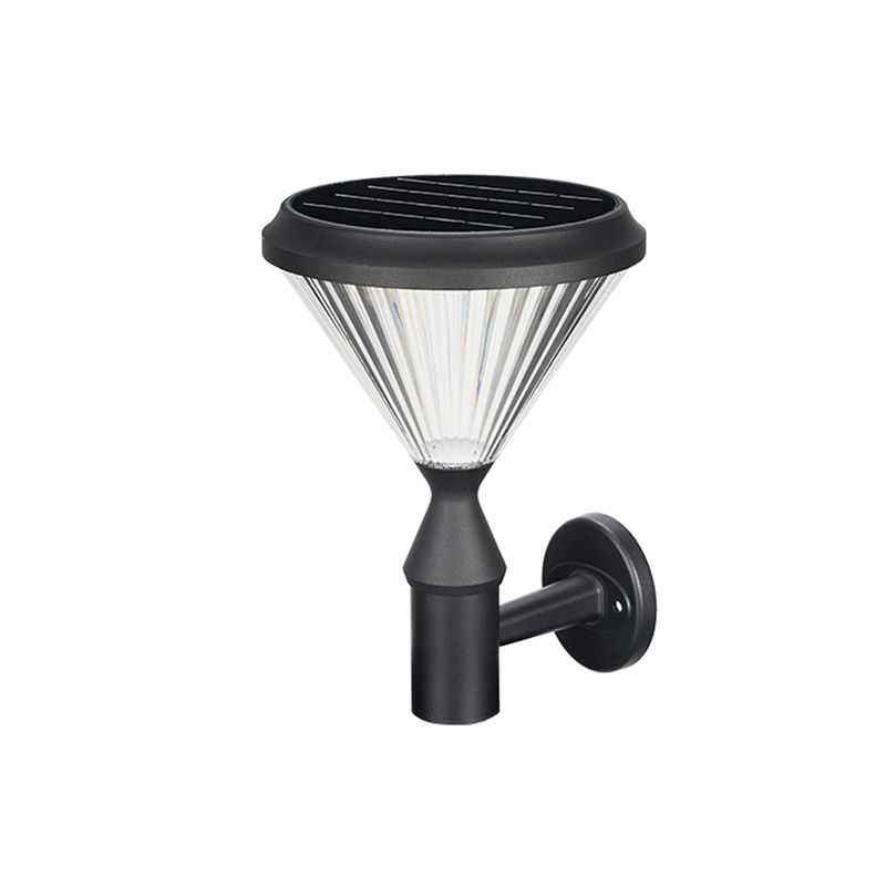 DC 6V Kecerahan Tinggi 5w Lampu Dinding Surya Lampu Keamanan Nirkabel Luar Ruangan SMD2835