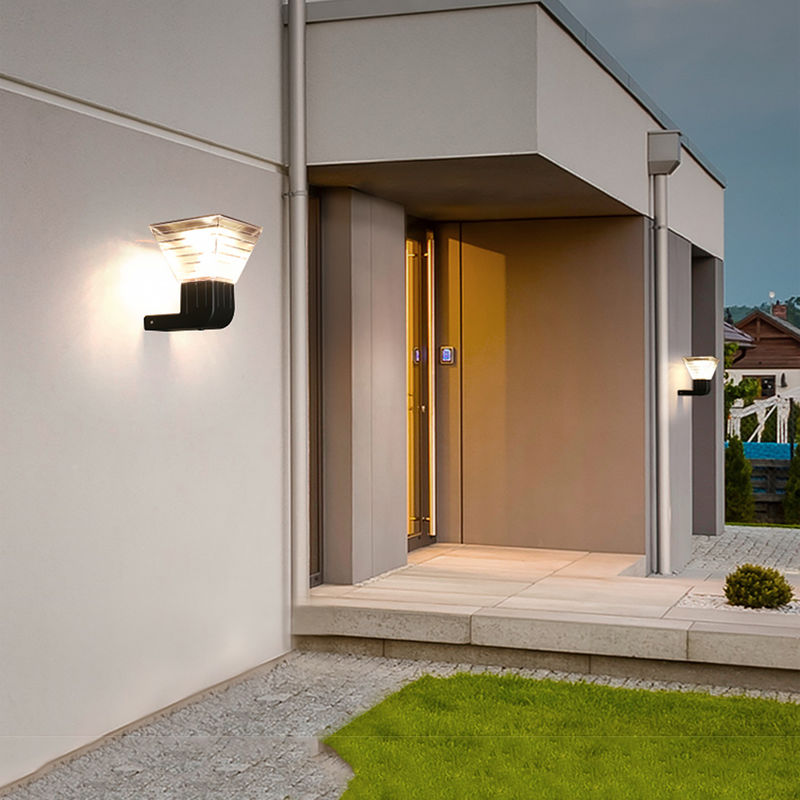 90 lm/w LED Solar Wall Light Outdoor 3.2V Modern Exterior Lamp ABS Garden Landscape