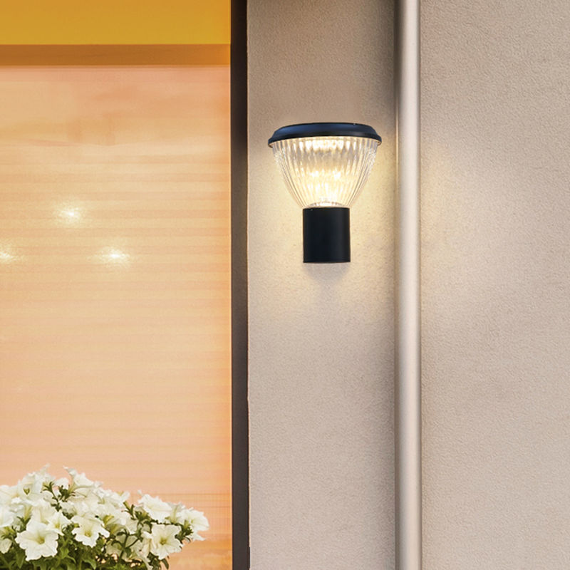 Modern Luar Lampu Dinding Sederhana Balkon Luar Pintu Tahan Air Lampu Dinding Koridor Halaman Lampu Dinding