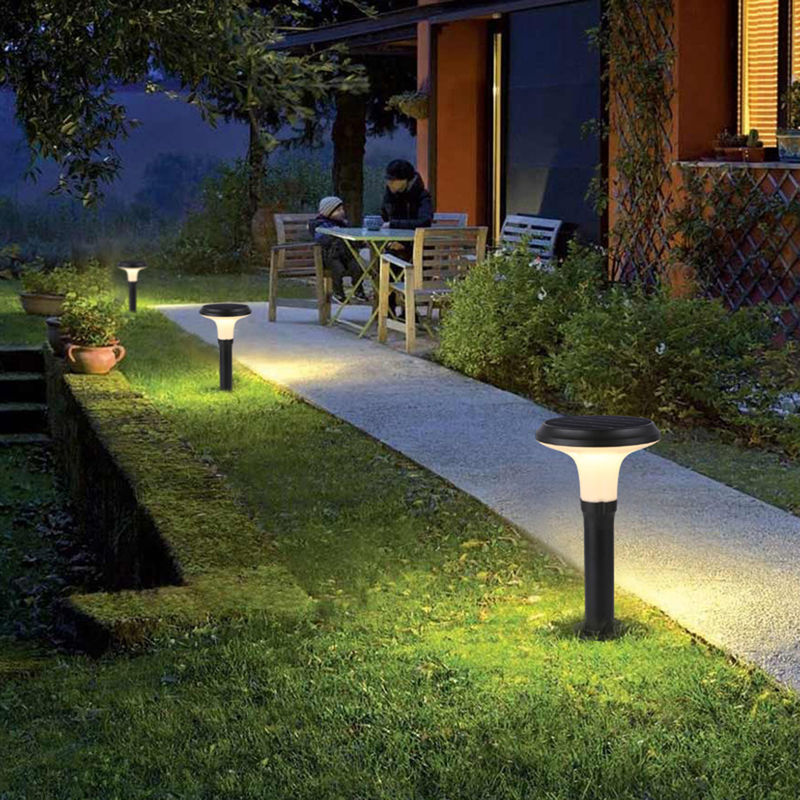 DC 5V Outdoor Solar Garden Light 6000K Patio Power Lanterns Sensor Untuk Home Lawn Walkway