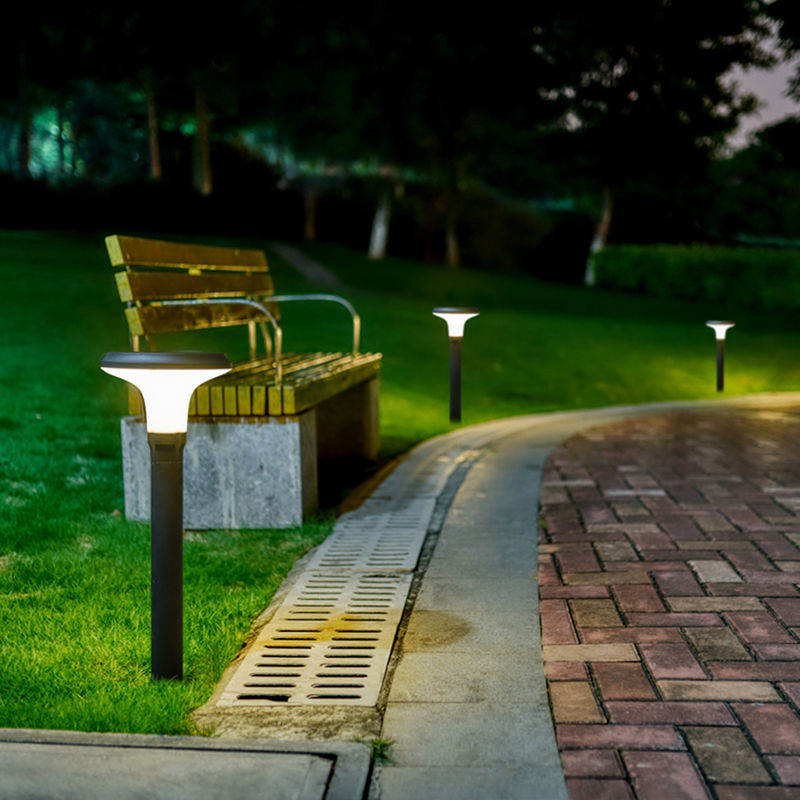 DC 5V Outdoor Solar Garden Light 6000K Patio Power Lanterns Sensor Untuk Home Lawn Walkway