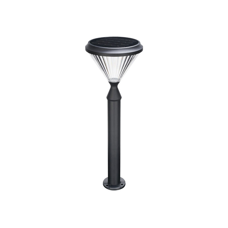 Aluminium Waterproof 3.2V Solar Wall Garden Light 50000H Post Pillar Pathway Decoration